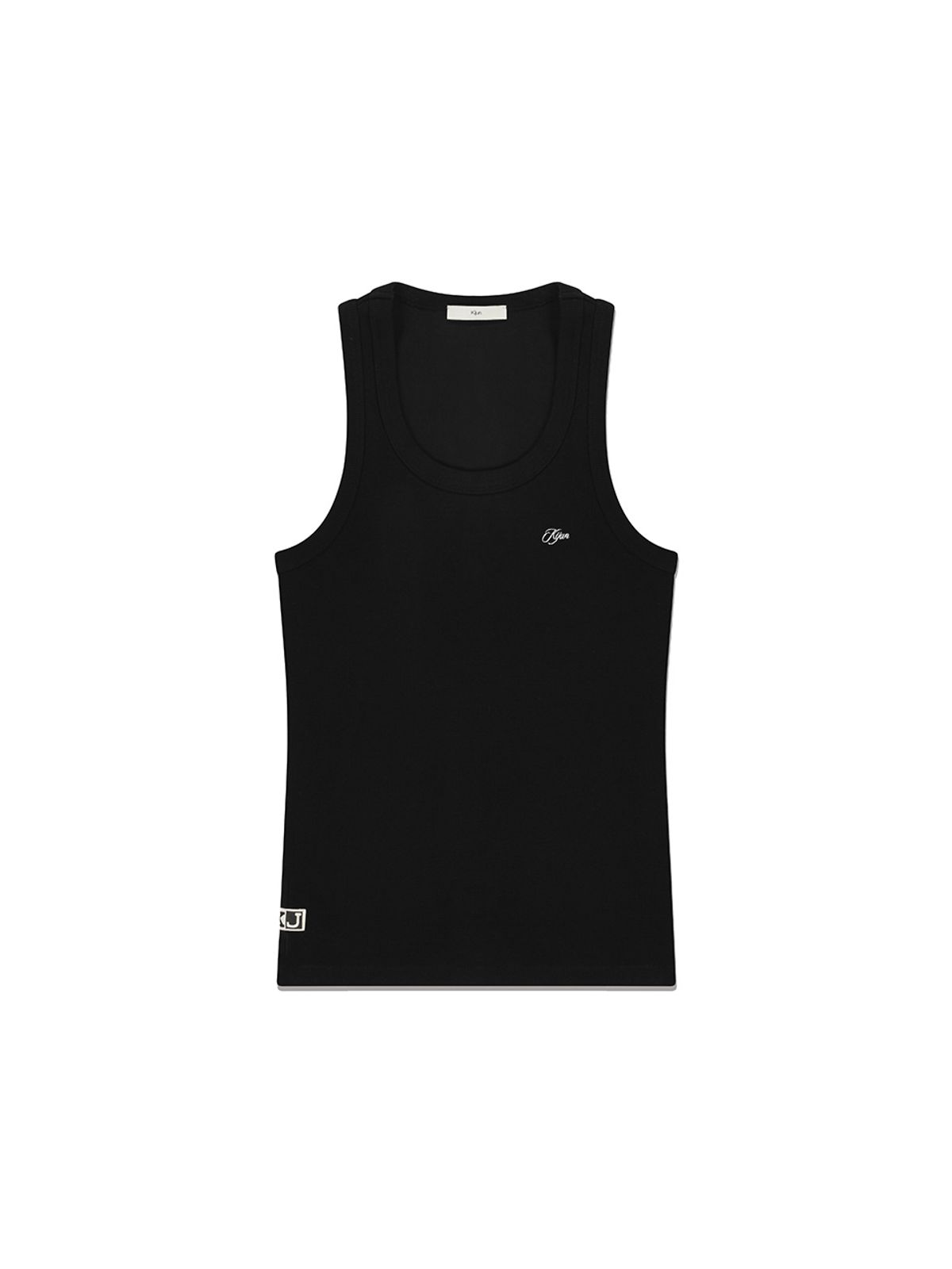 기준 맨(KIJUN MEN) Armour Fit Tank Top Black