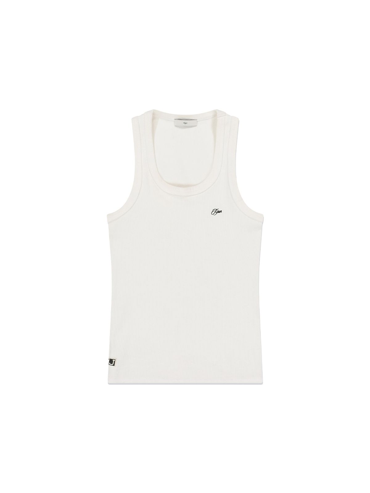 기준 맨(KIJUN MEN) Armour Fit Tank Top Off-White