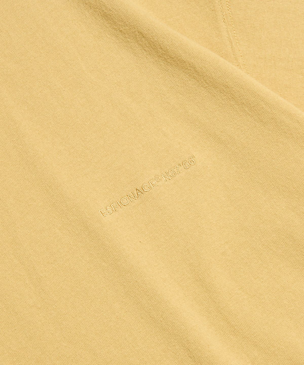 에스피오나지(ESPIONAGE) Standard Logo Heavyweight Tee Vintage Yellow