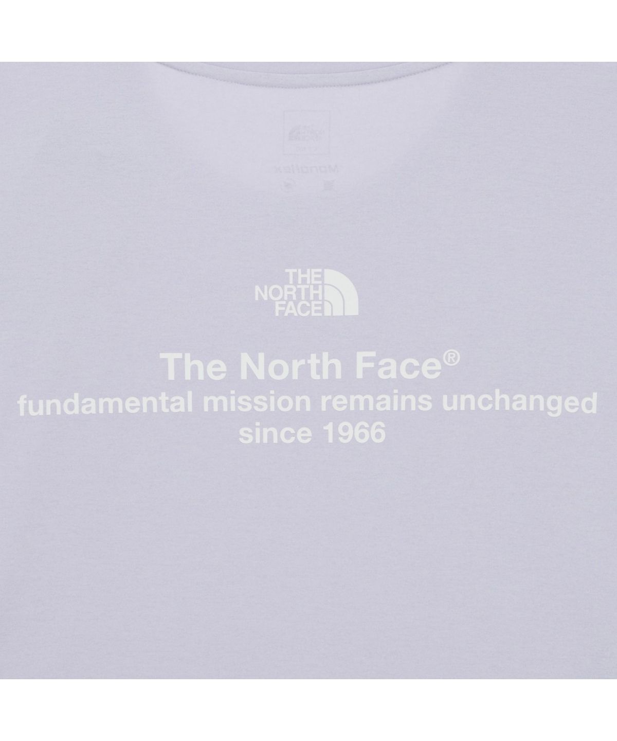 노스페이스(THE NORTH FACE) NT7UR04D 남성 미션 반팔 라운드 티 LAVENDER