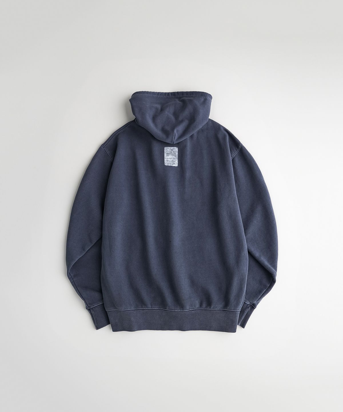 비헤비어(BEHEAVYER) DYED AFTER HOODIE purple navy
