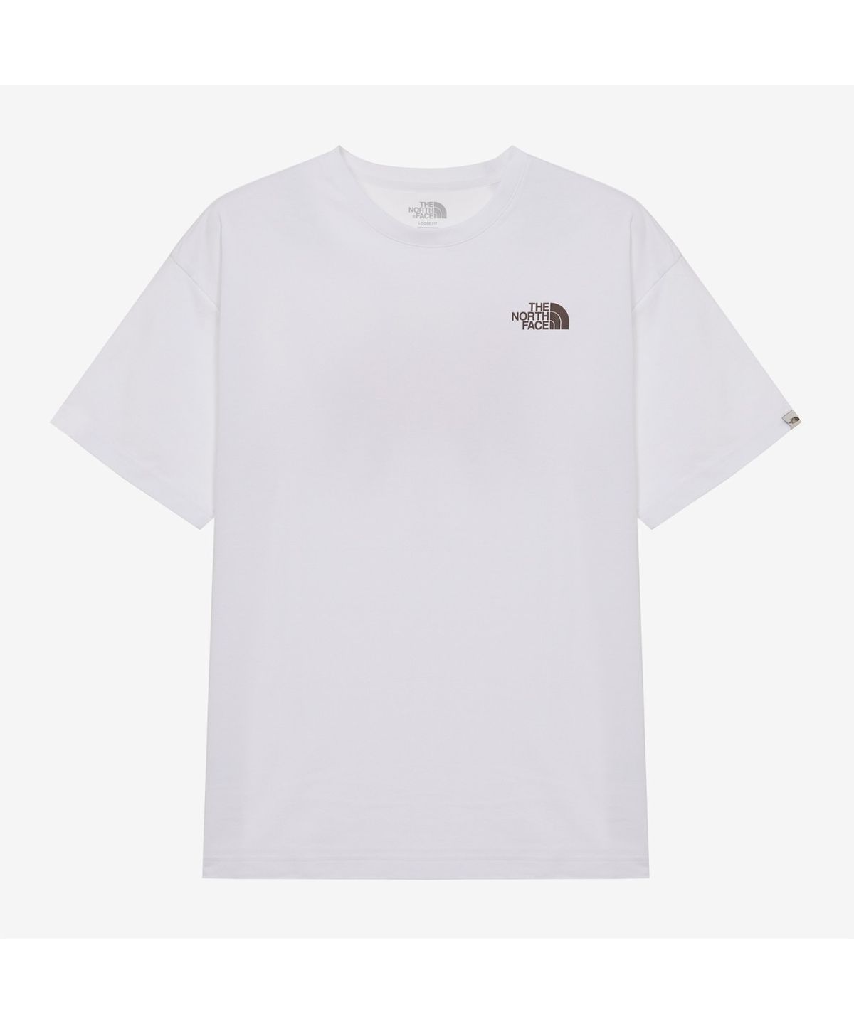 노스페이스(THE NORTH FACE) NT7UR10K 베어 스프레이 반팔 라운드티 WHITE