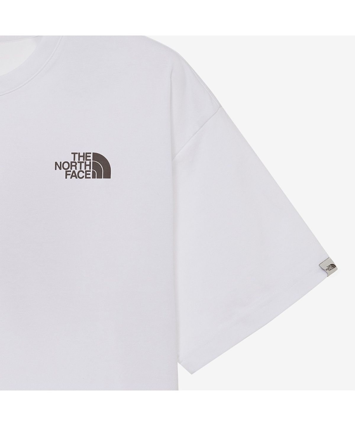 노스페이스(THE NORTH FACE) NT7UR10K 베어 스프레이 반팔 라운드티 WHITE