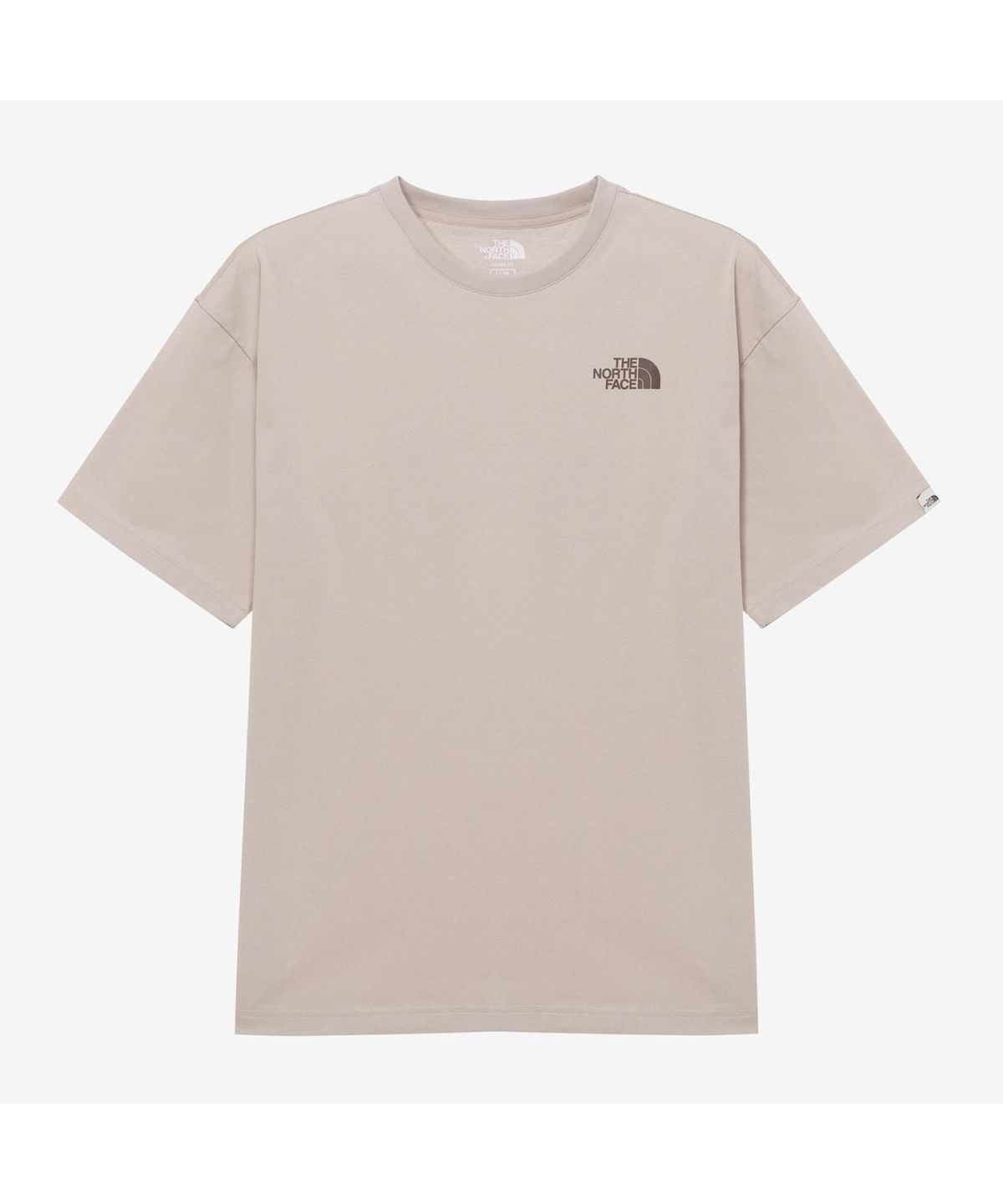 노스페이스(THE NORTH FACE) NT7UR10L 베어 스프레이 반팔 라운드티 WHITE_SAND