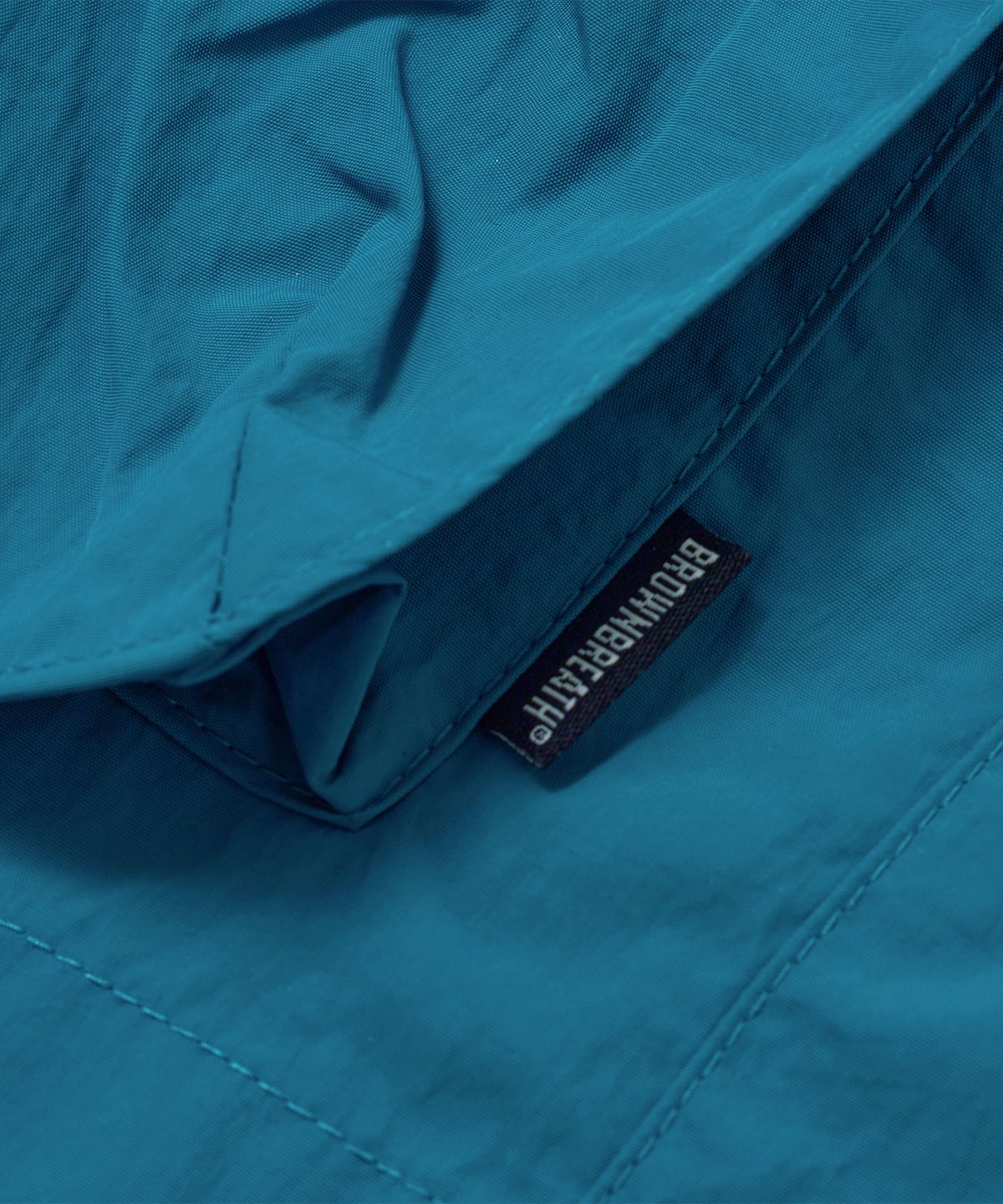 브라운브레스(BROWNBREATH) TAG NYLON POCKET SHORTS - BLUE