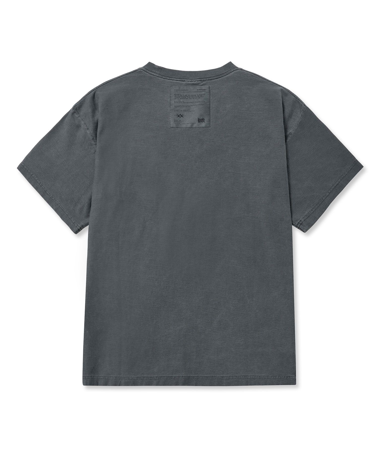 MUSINSA | BROWNBREATH B PIGMENT POCKET TEE - KHAKI