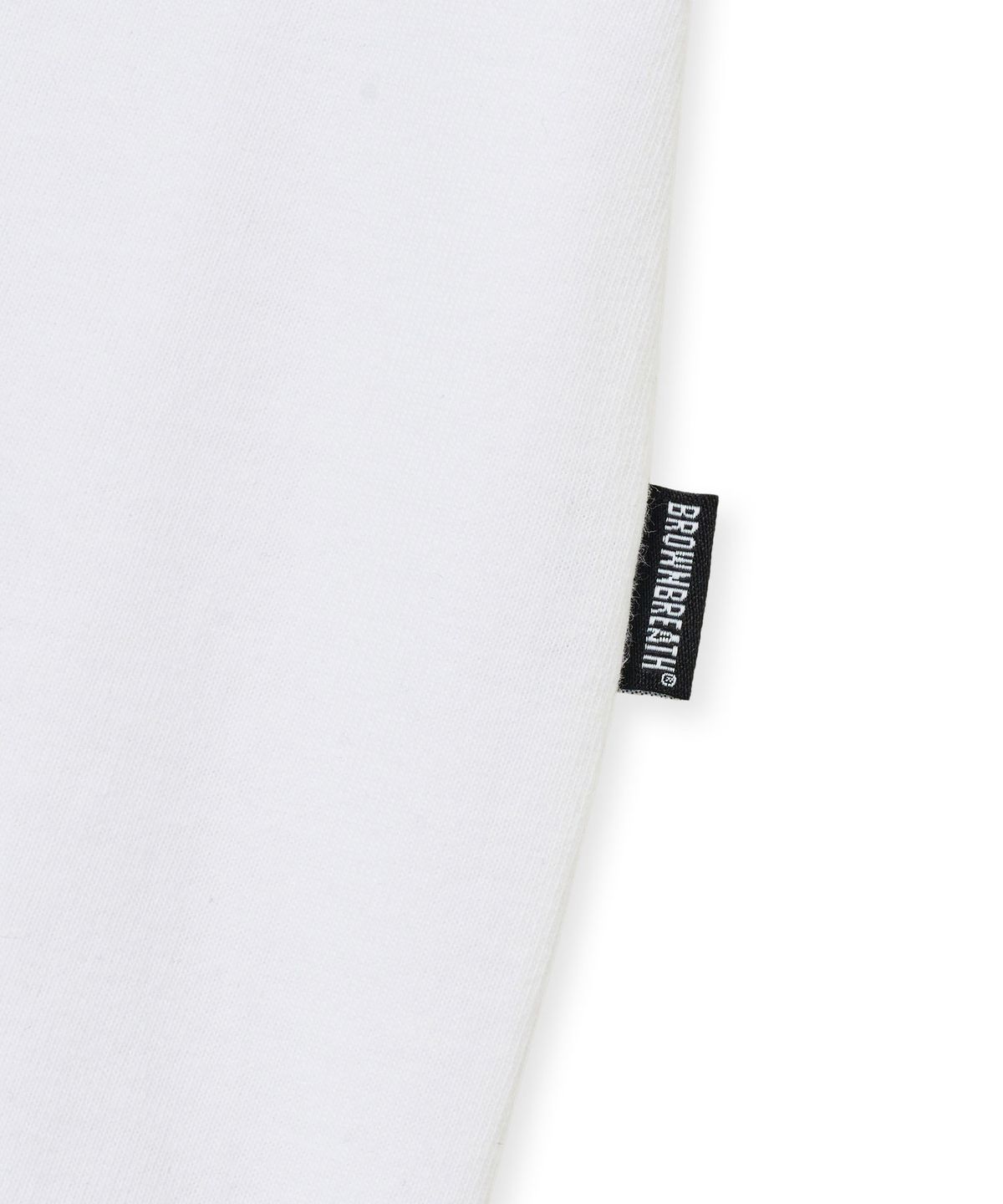 브라운브레스(BROWNBREATH) LEOPARD TAG TEE - WHITE