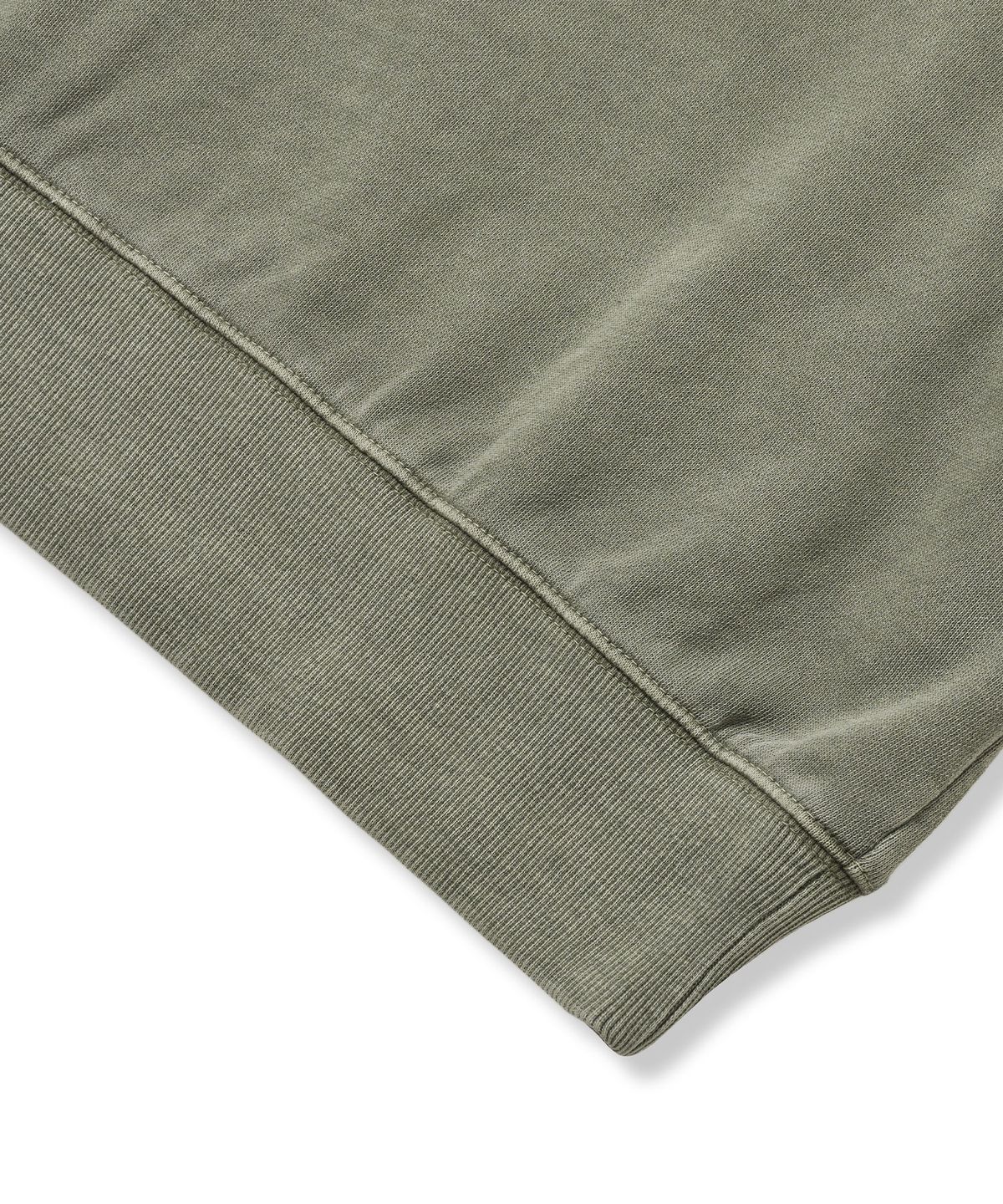 브라운브레스(BROWNBREATH) MES PIGMENT TEE - KHAKI