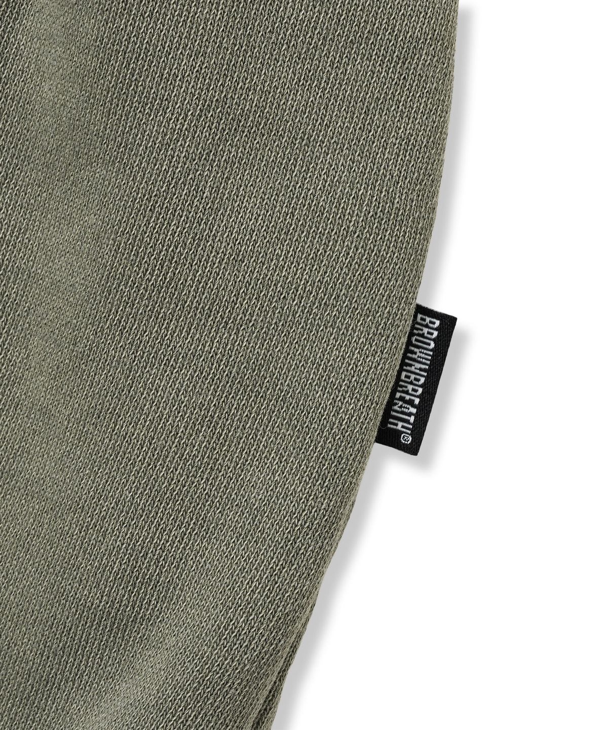 브라운브레스(BROWNBREATH) MES PIGMENT TEE - KHAKI