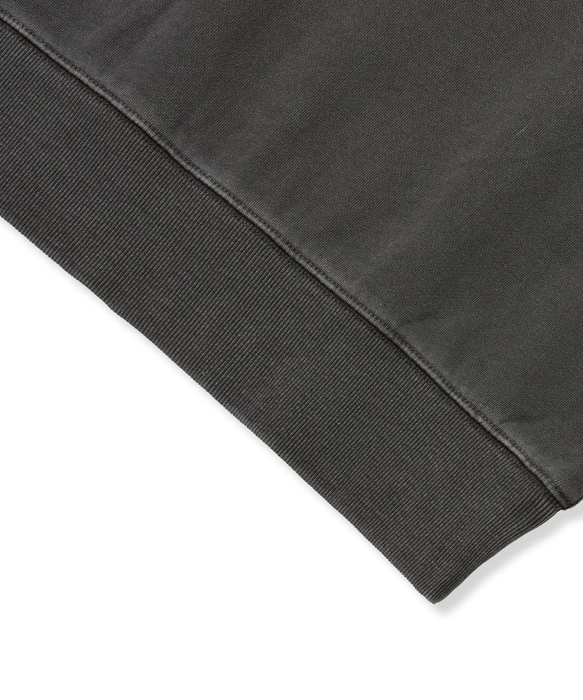 브라운브레스(BROWNBREATH) MES PIGMENT TEE - DARK GREY