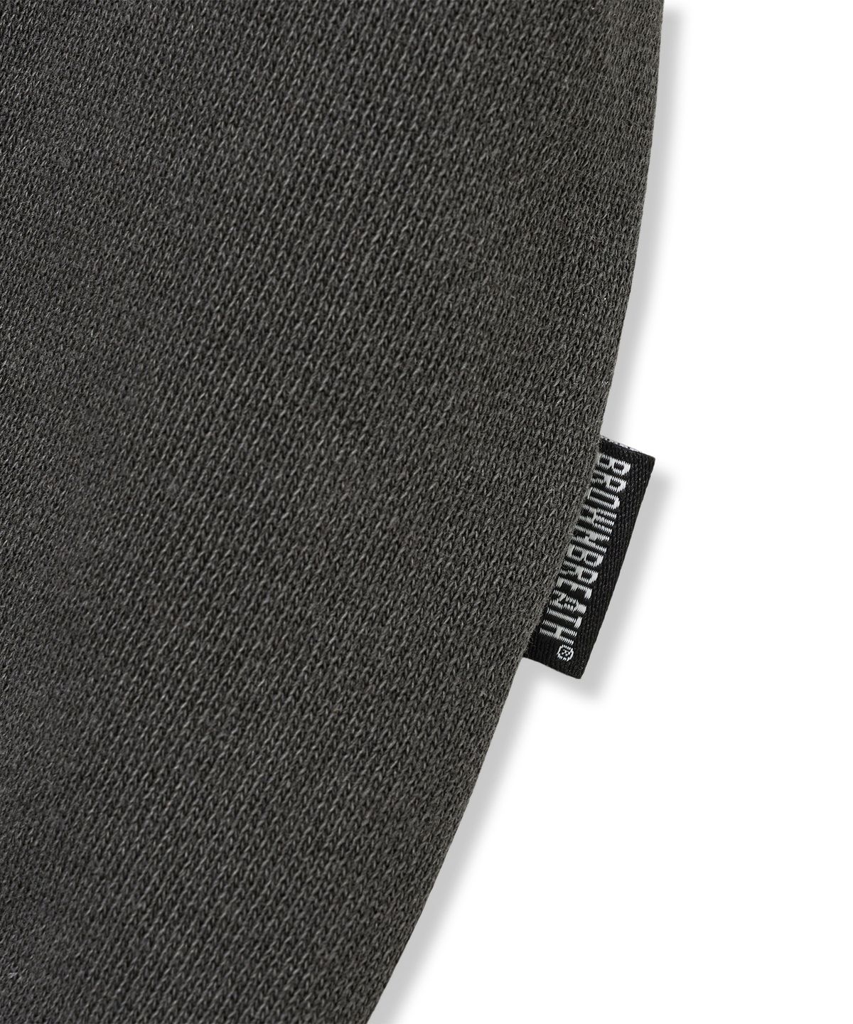 브라운브레스(BROWNBREATH) MES PIGMENT TEE - DARK GREY