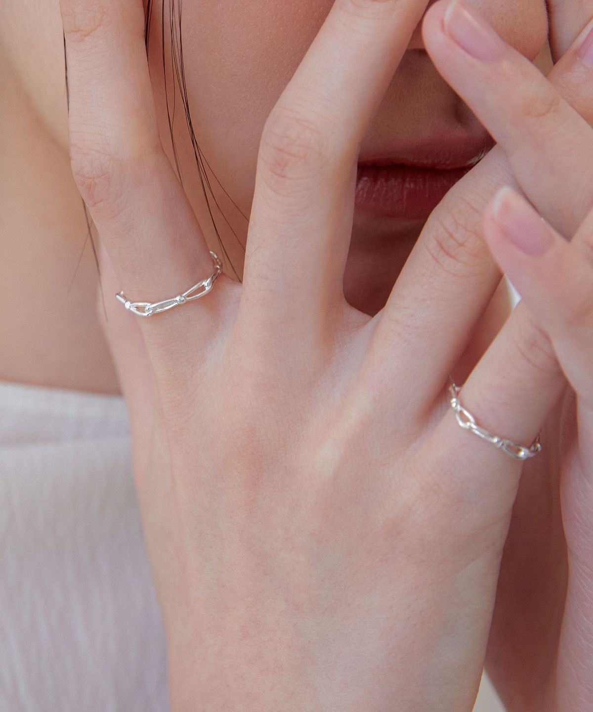 바이위켄드(BYWEEKEND) Leaf ring