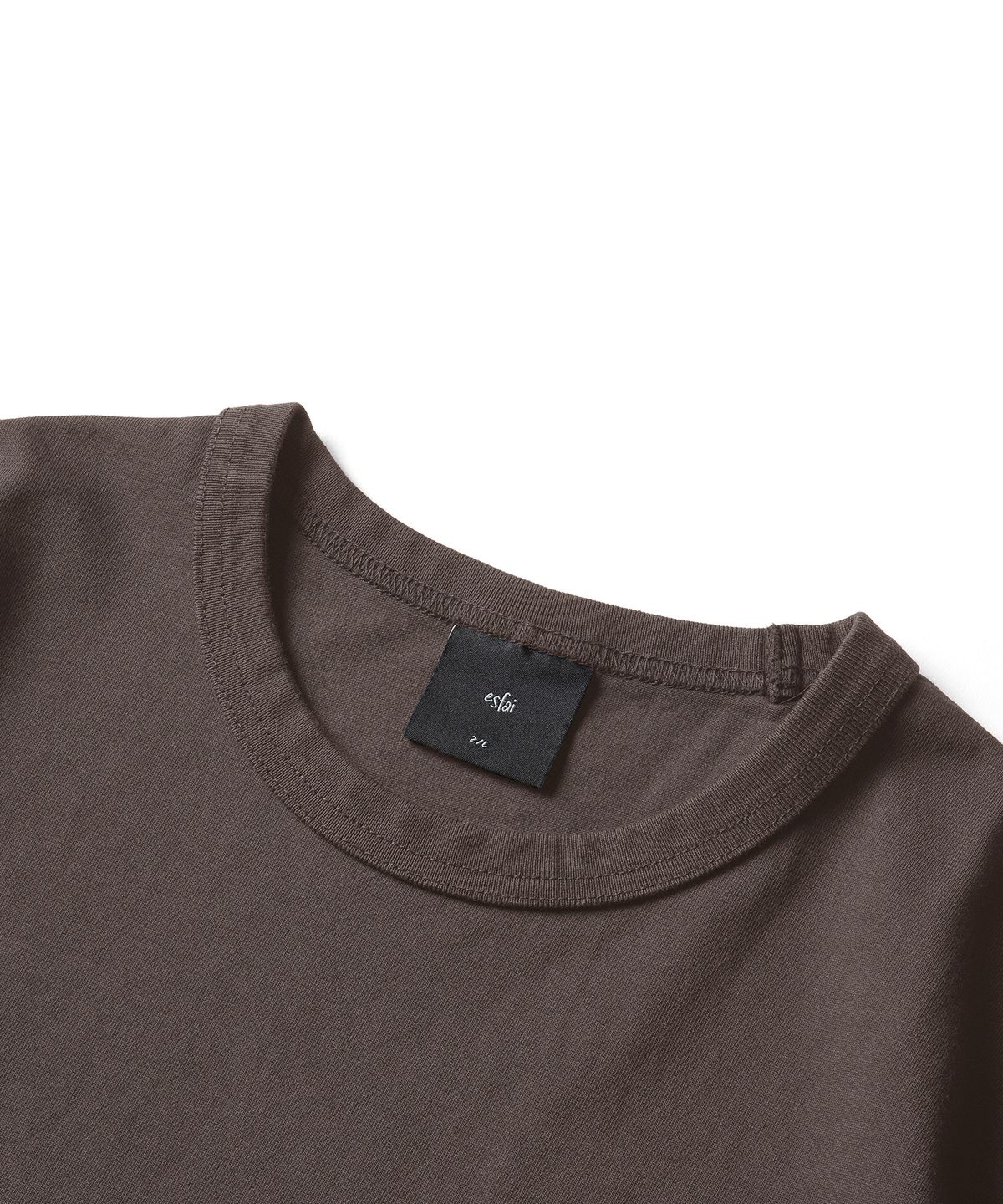 에스파이(ESFAI) FLC LOGO T SHIRTS (BROWN)