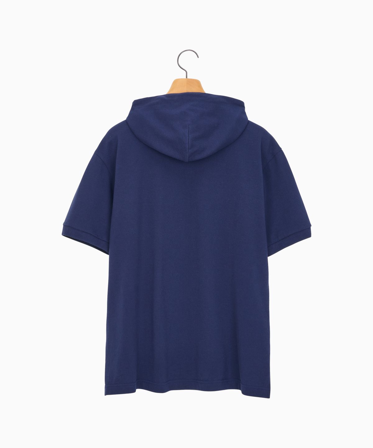 노앙(NOHANT) PK SHORT SLEEVE HOODIE NAVY