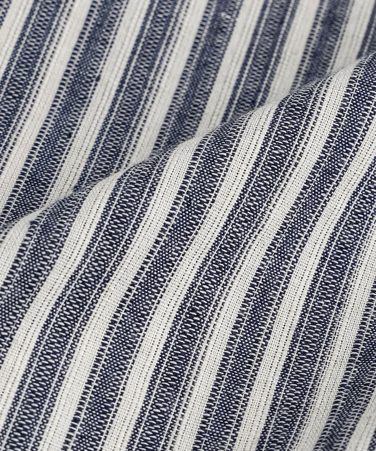 비헤비어(BEHEAVYER) C/P OFFICER B.D SHIRTS blue stripe