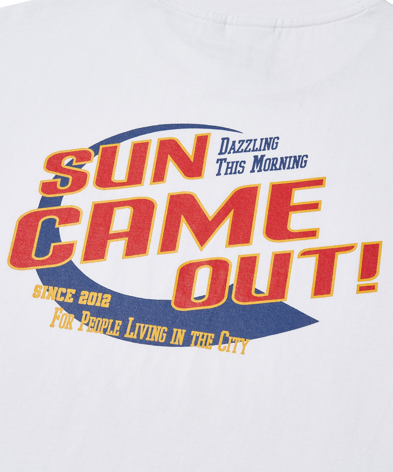 ★Urbandtype.★ Sun Out Lettering T-Shirt White UBEUTS007WH MUSINSA | URBANDTYPE Sun Out Graphic T-Shirt_White