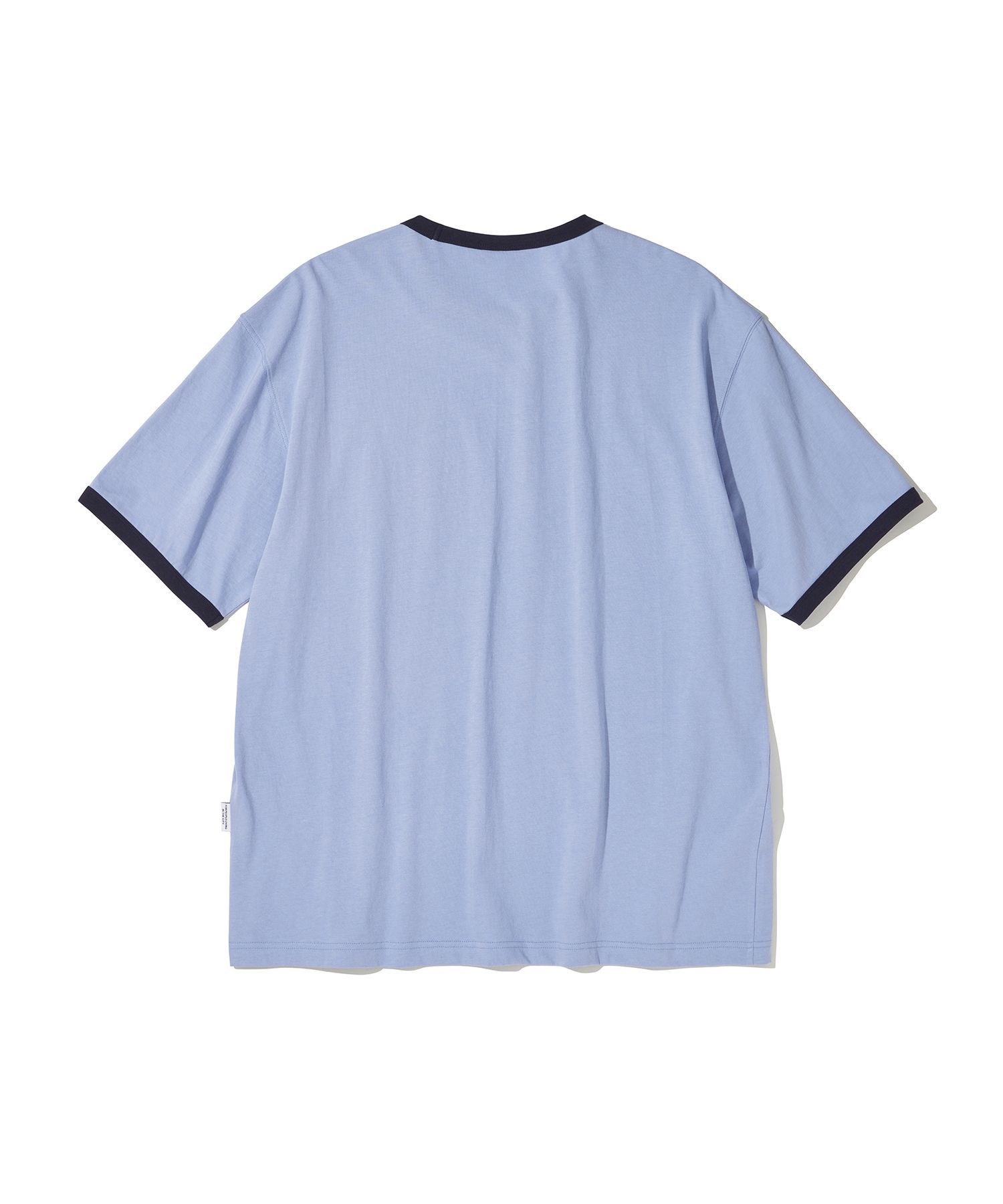 MUSINSA | URBANDTYPE Serenity Color Ringer T-Shirt_Blue