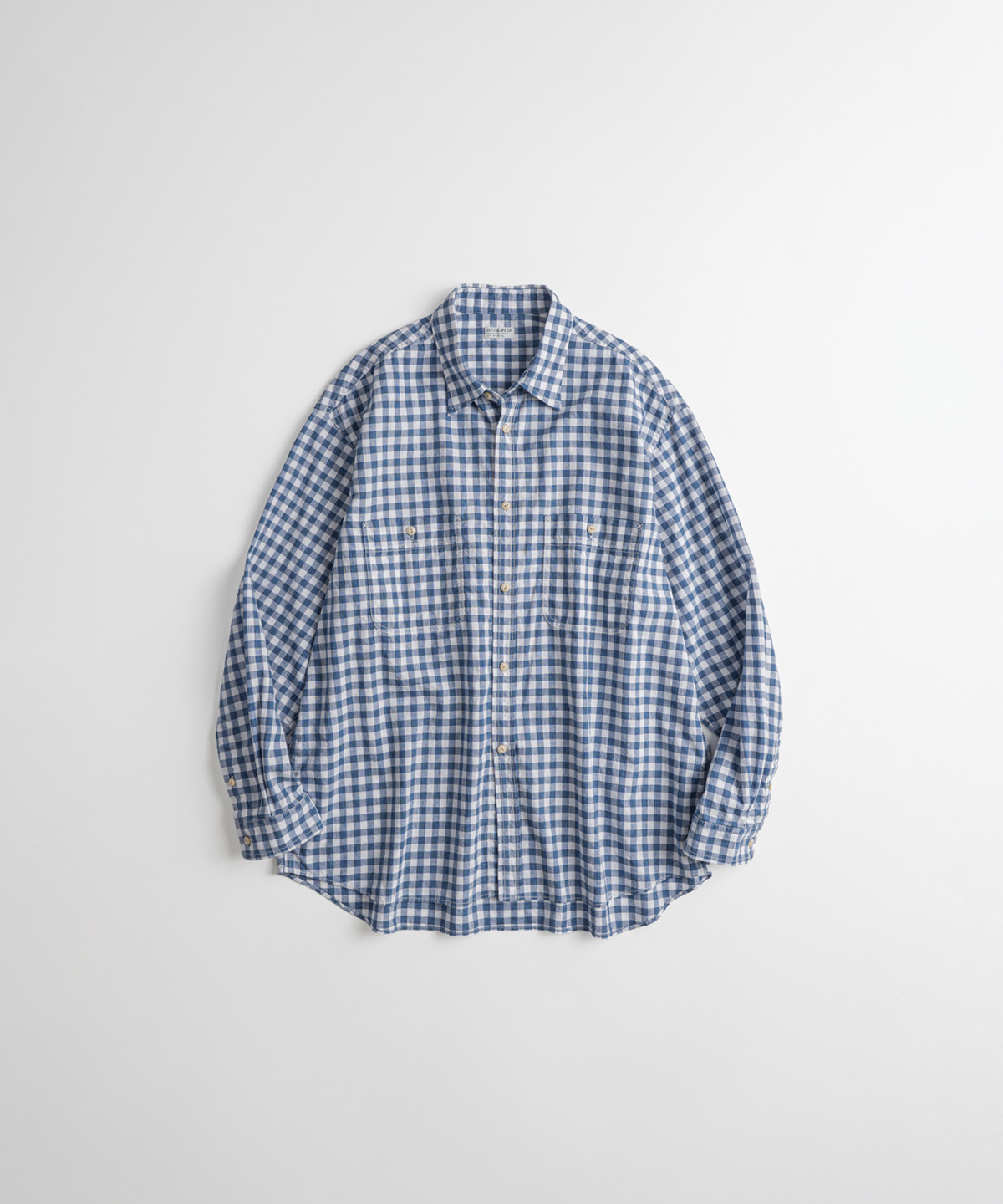 비헤비어(BEHEAVYER) C/L ROVER SHIRTS navy