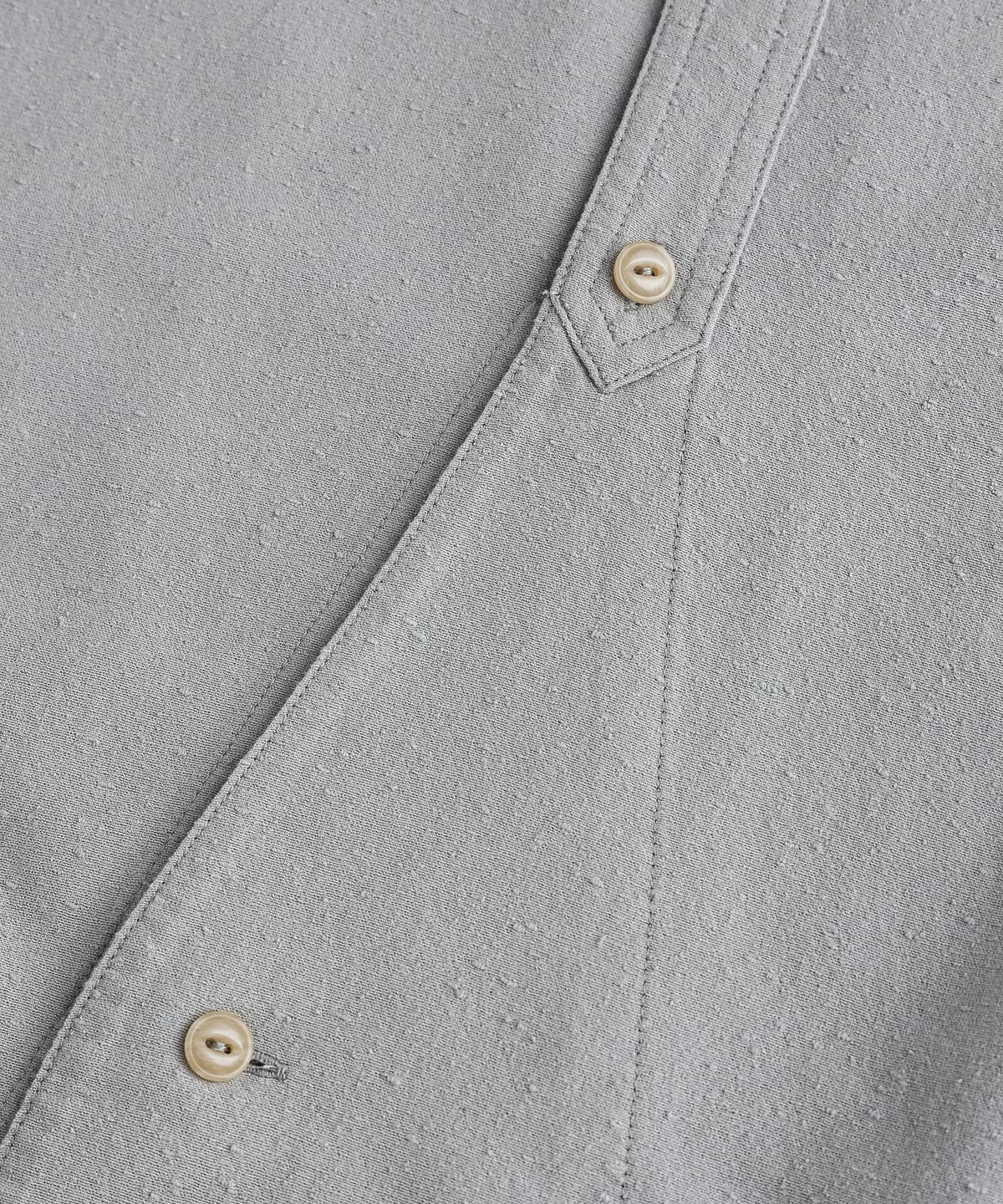 비헤비어(BEHEAVYER) NEPPED OFFICER B.D SHIRTS slate blue