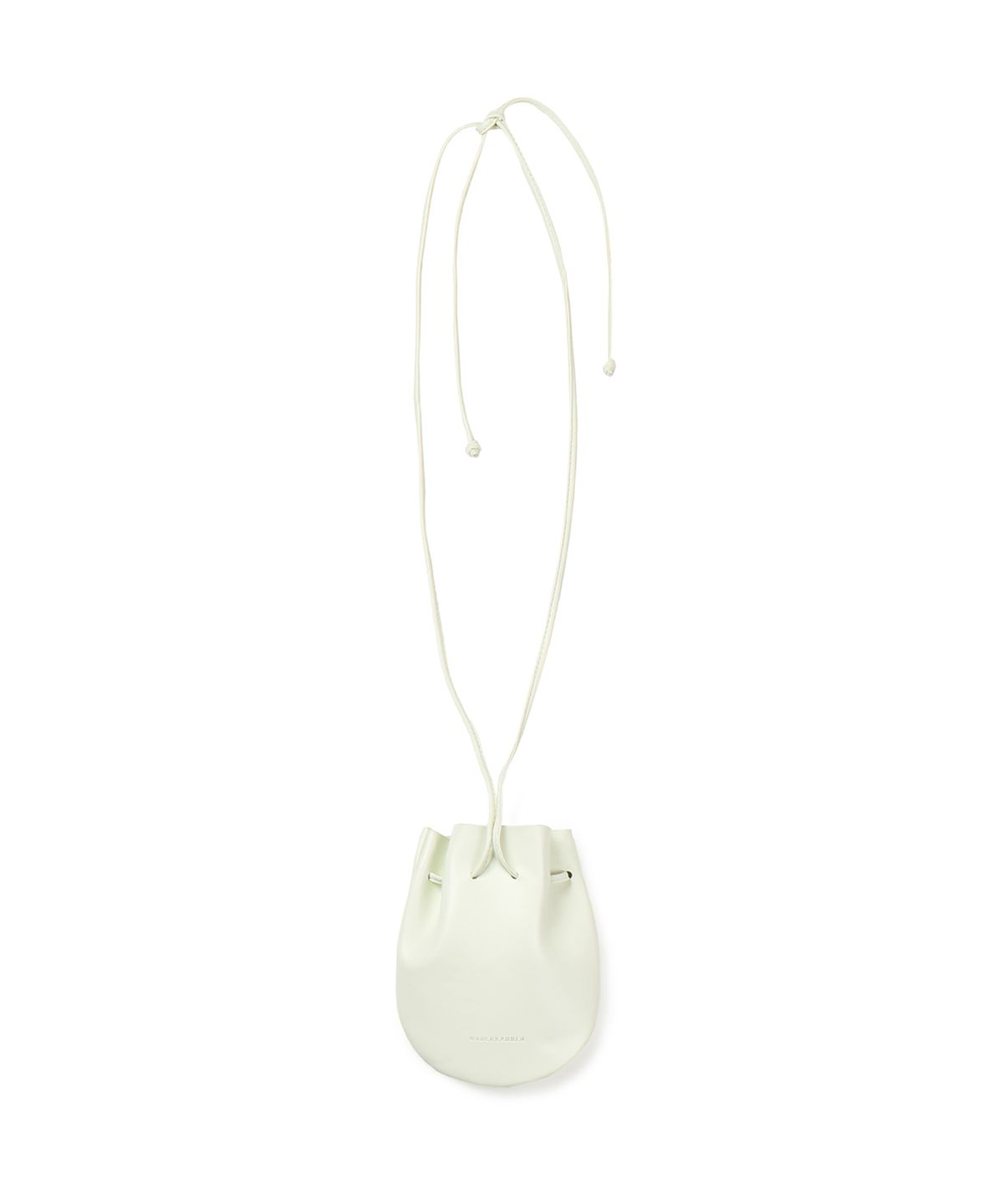 분더캄머(WNDERKAMMER) Moon Jar - Shaped  Belted Bag_Mint(달항아리 모양 벨트백_민트)