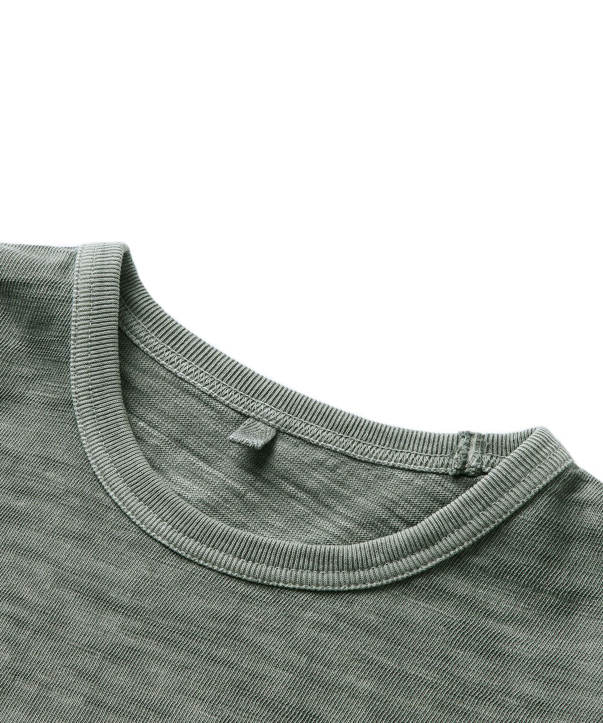 에스파이(ESFAI) PLGW REVERSIBLE SLUB T SHIRTS (OLIVE)
