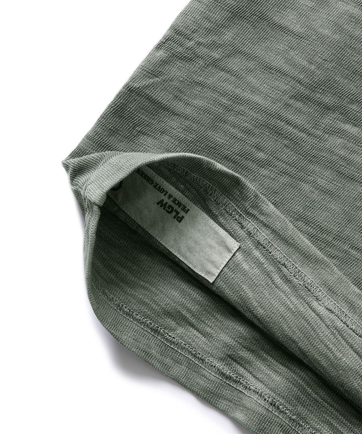 에스파이(ESFAI) PLGW REVERSIBLE SLUB T SHIRTS (OLIVE)