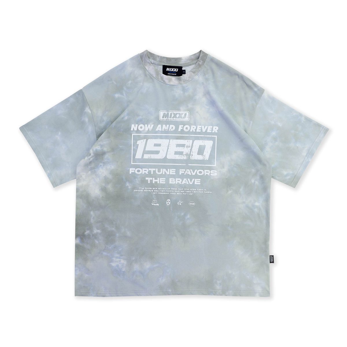 믹쓰제이(MIXXJ) TIEDYE 1980 TEE [GRAY]
