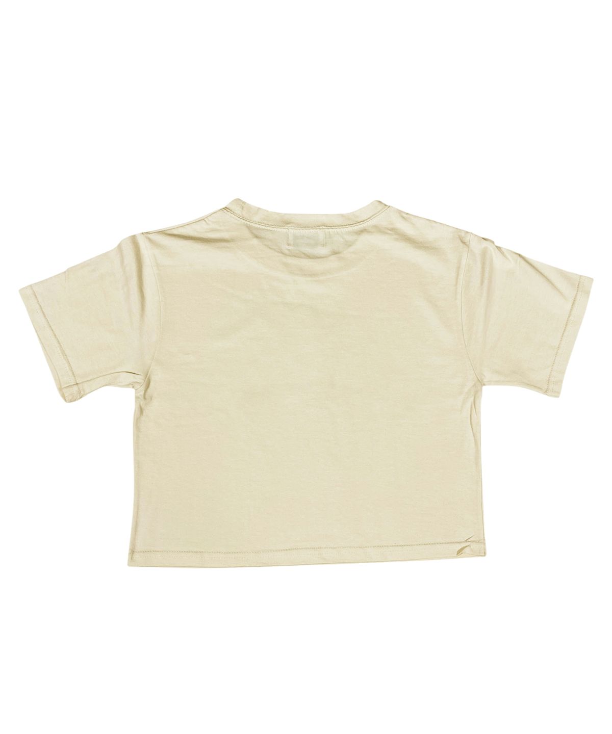 스케이터락(SK8ER ROCK) Toast Crop T-shirt ((cream))