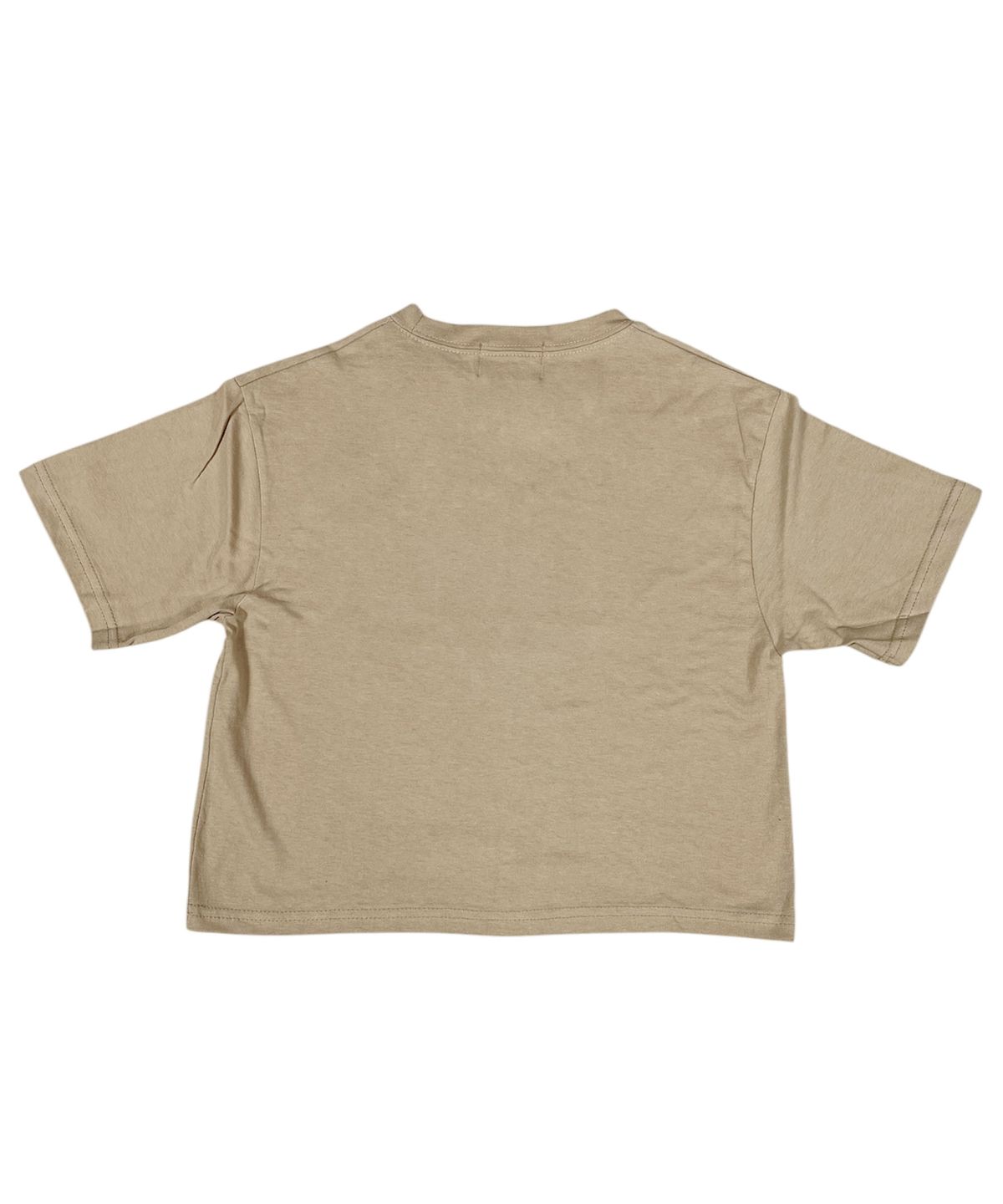스케이터락(SK8ER ROCK) Toast Crop T-shirt ((beige))
