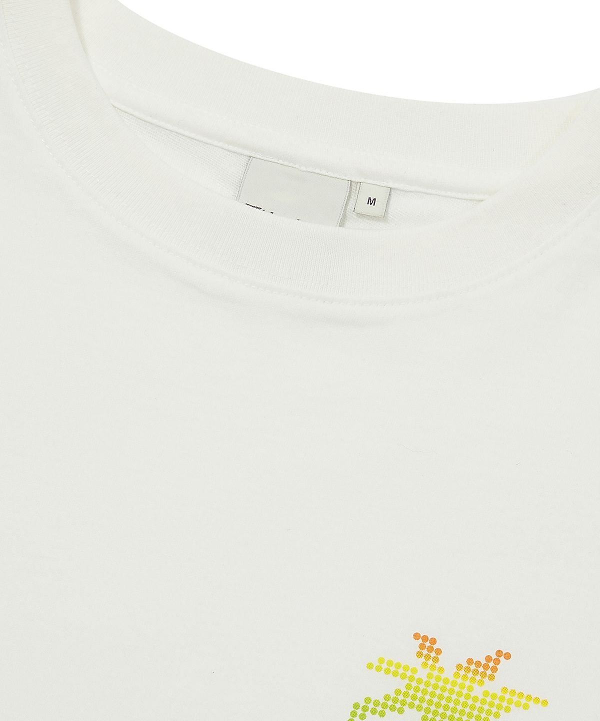 쿨트(KULTE) PIXEL PALM TREE T-SHIRT WHITE