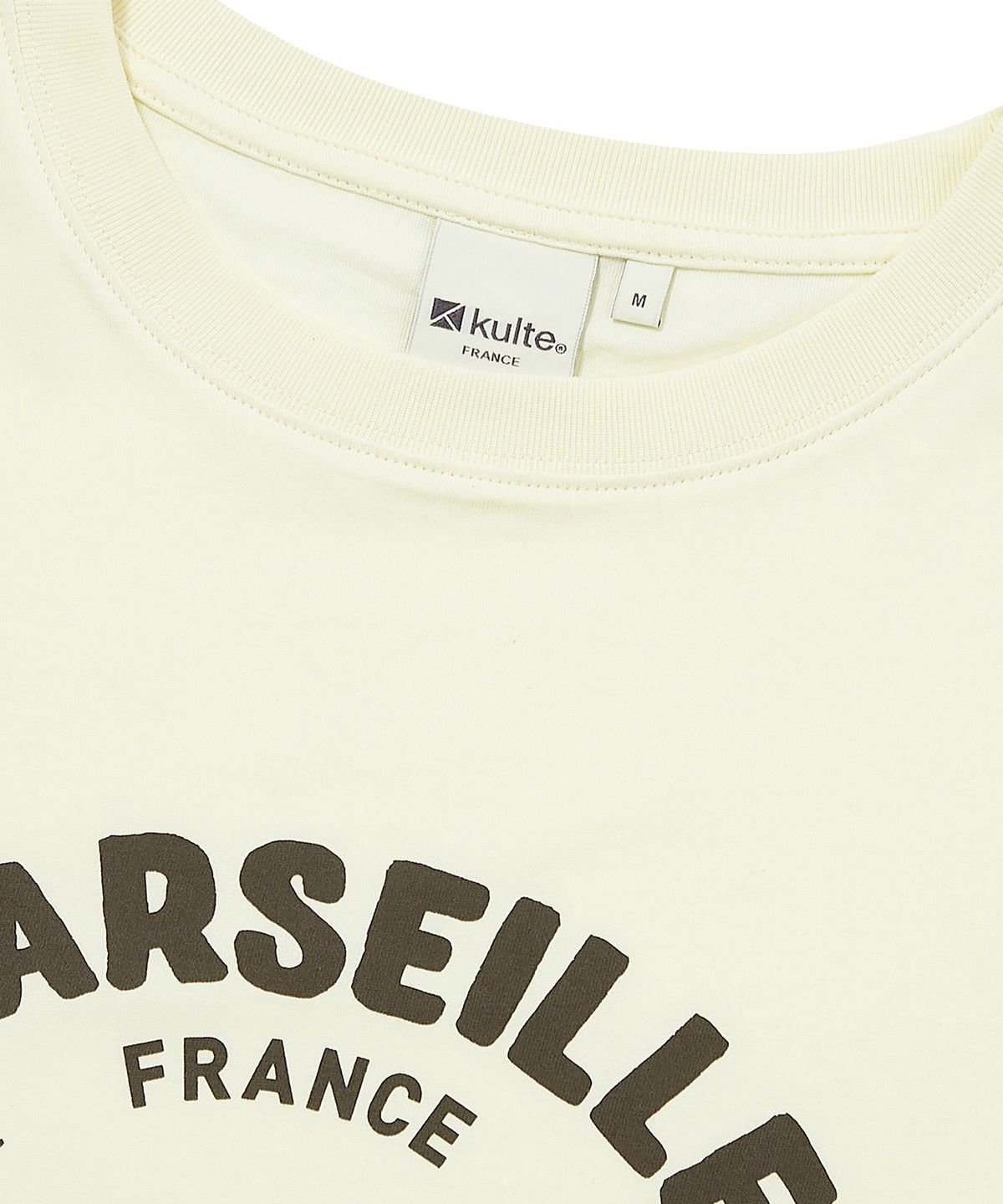 쿨트(KULTE) TROPICAL T-SHIRT IVORY