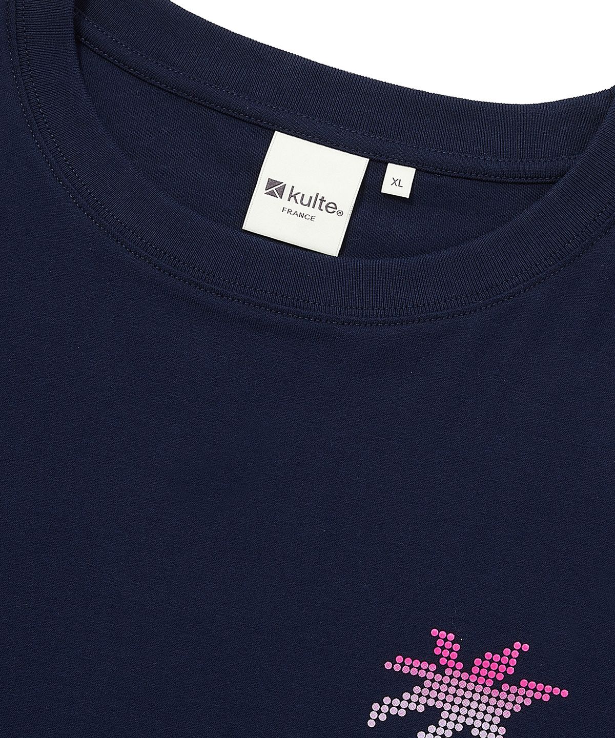 쿨트(KULTE) PIXEL PALM TREE T-SHIRT NAVY