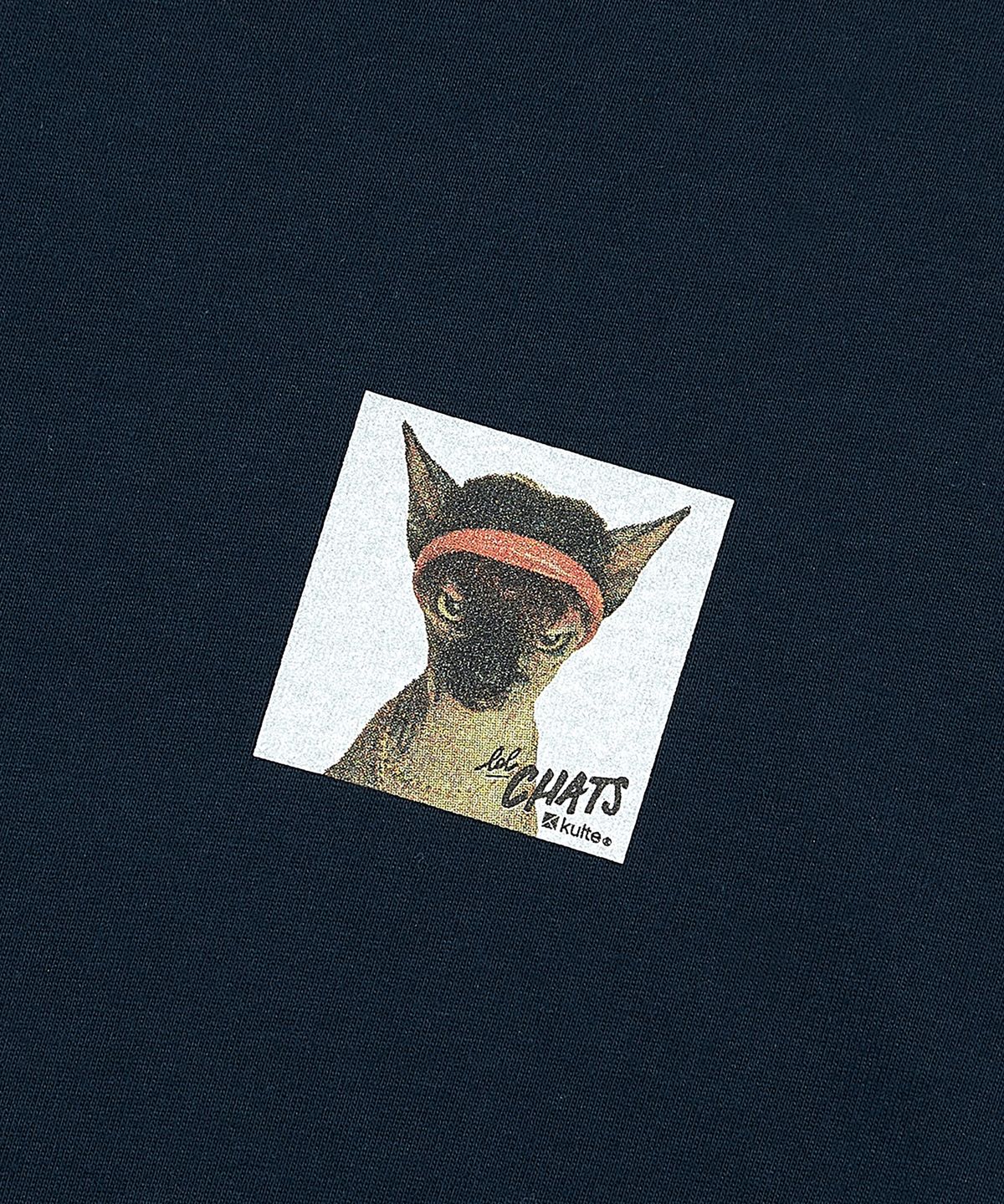 쿨트(KULTE) KULTE CAT T-SHIRT D.NAVY