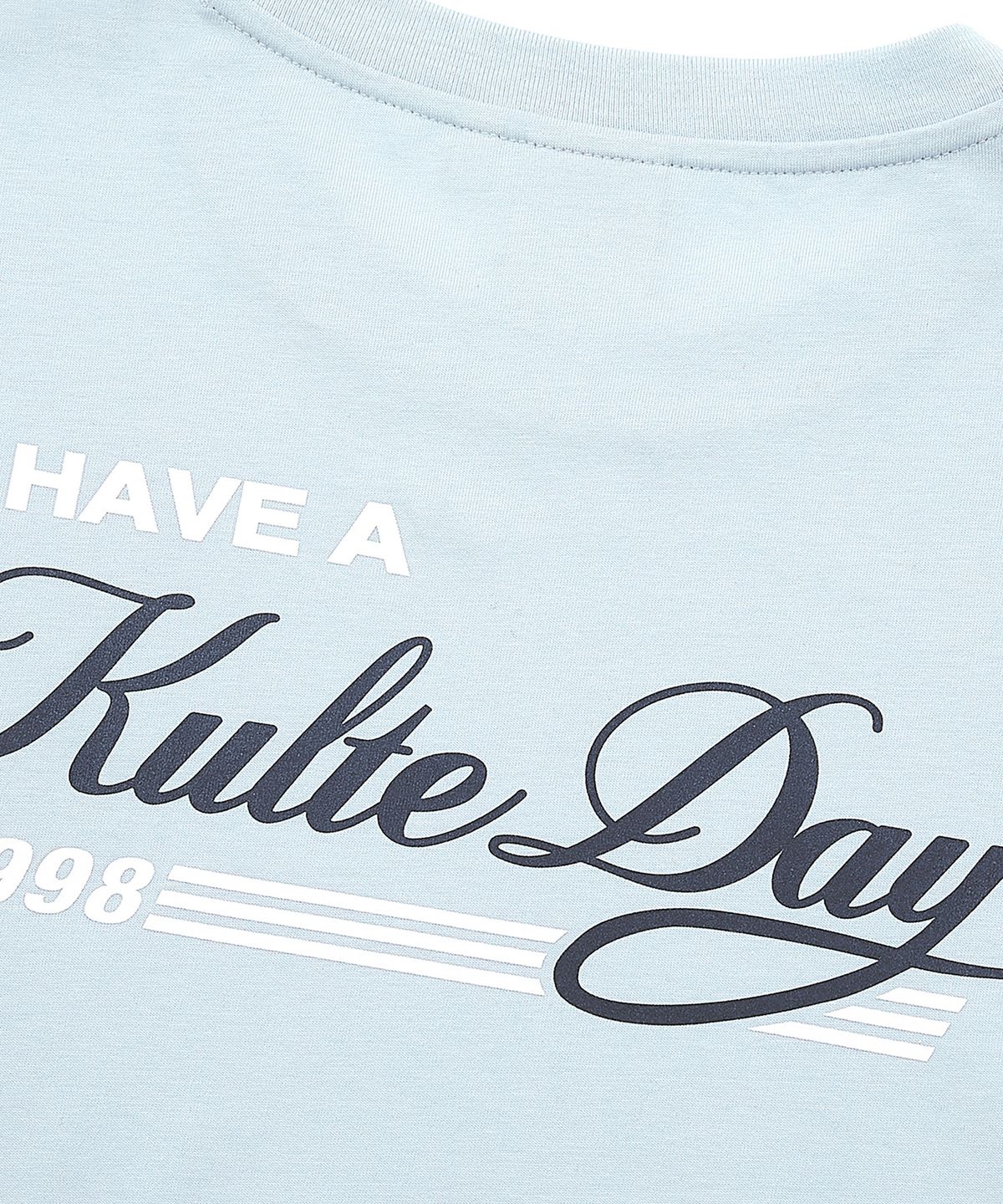 쿨트(KULTE) MELANCHORY ORBIT T-SHIRT L.BLUE