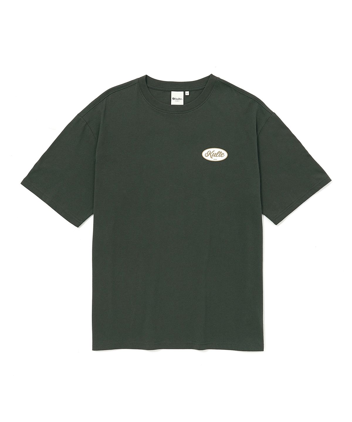 쿨트(KULTE) MELANCHORY ORBIT T-SHIRT KHAKI