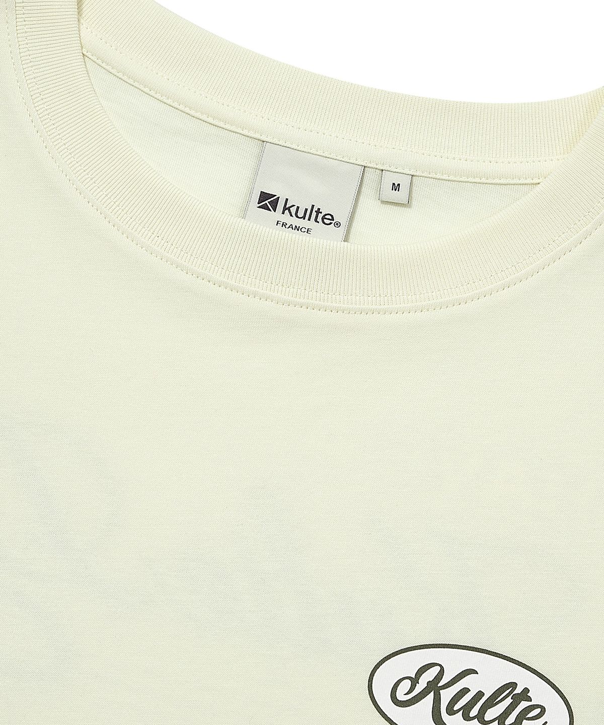 쿨트(KULTE) MELANCHORY ORBIT T-SHIRT IVORY