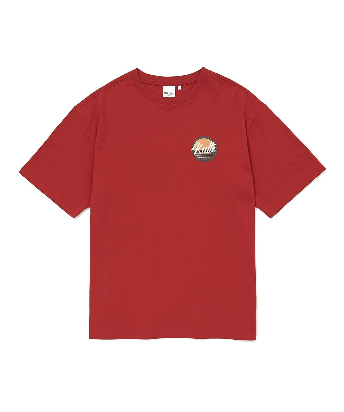 쿨트(KULTE) VINTAGE RECORD T-SHIRT RED