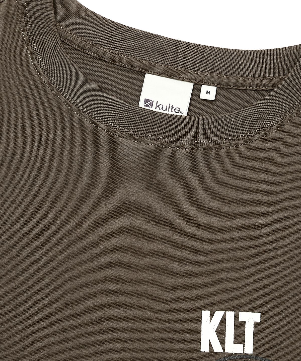 쿨트(KULTE) K-RADIO T-SHIRT BROWN