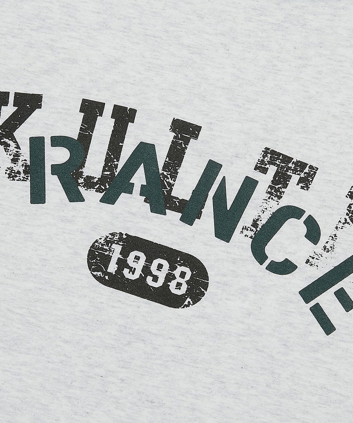 쿨트(KULTE) STAMP RINGER T-SHIRT L.MELANGE