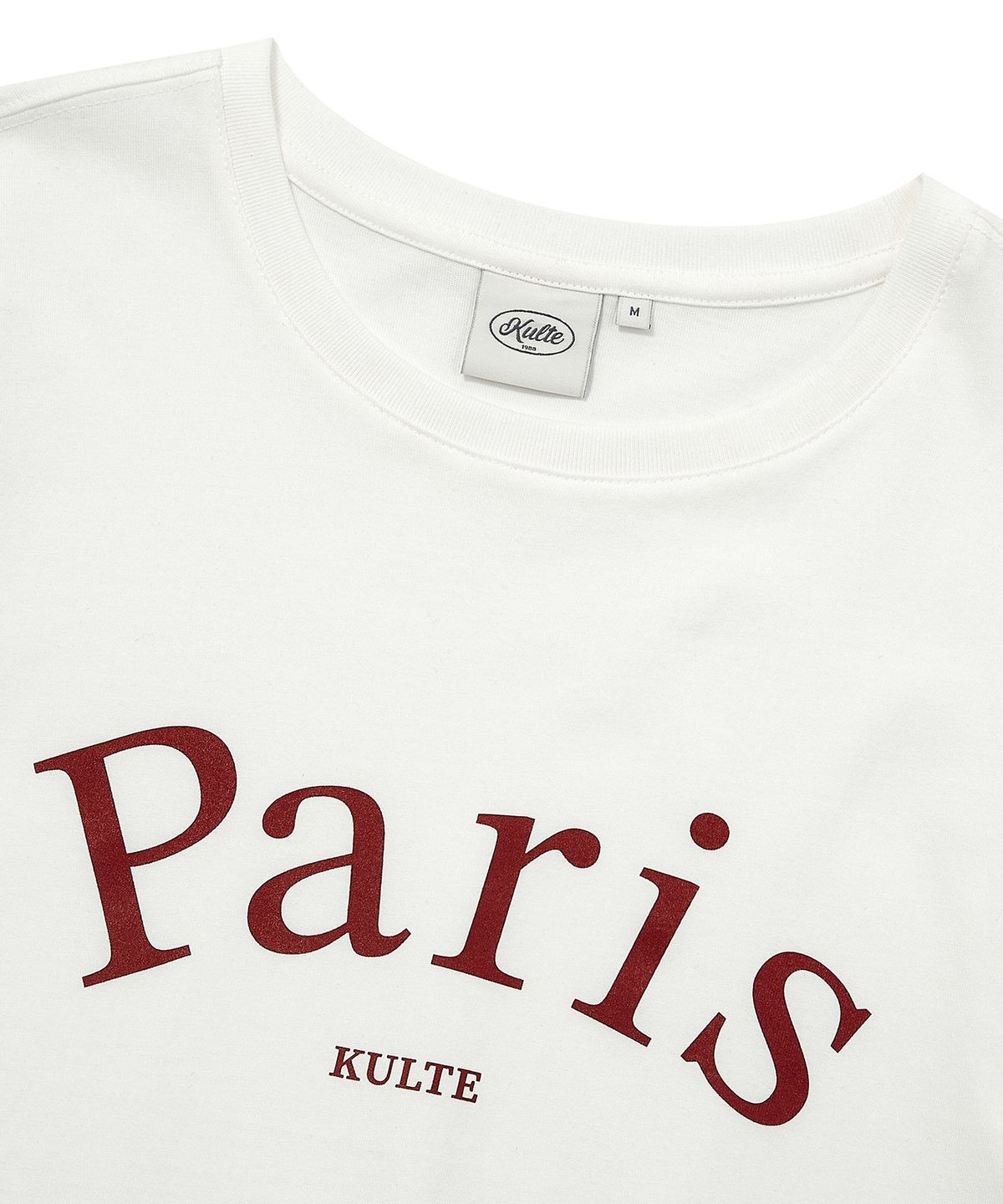 쿨트(KULTE) PARIS WOMEN T-SHIRT WHITE