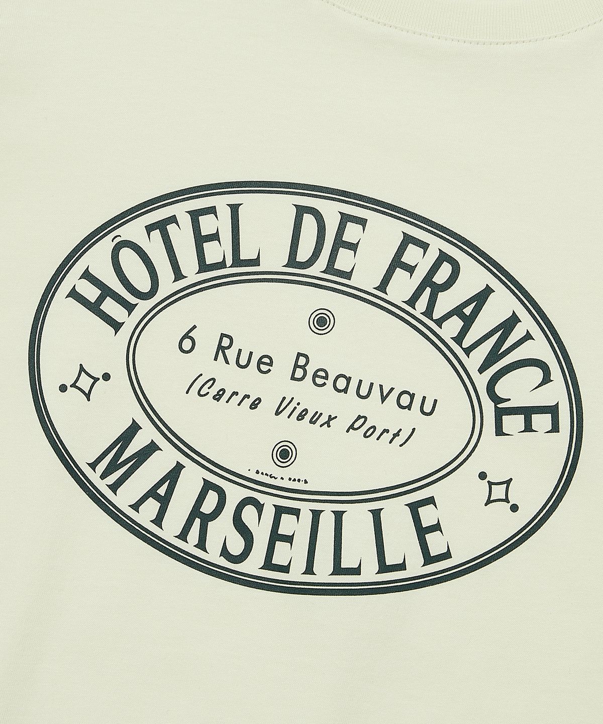 쿨트(KULTE) VINTAGE ORBIT WOMEN T-SHIRT IVORY