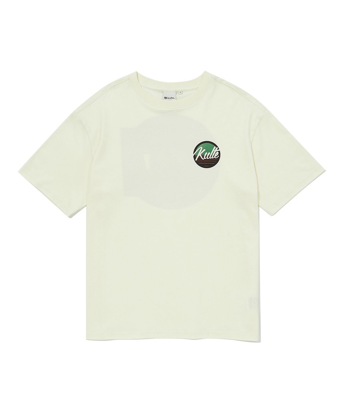 쿨트(KULTE) VINTAGE RECORD T-SHIRT IVORY