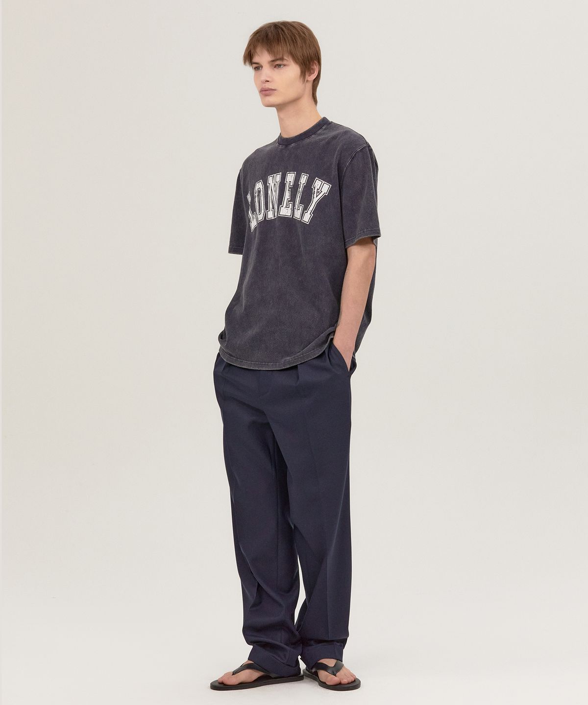 노앙(NOHANT) 5-POCKET SLACKS NAVY