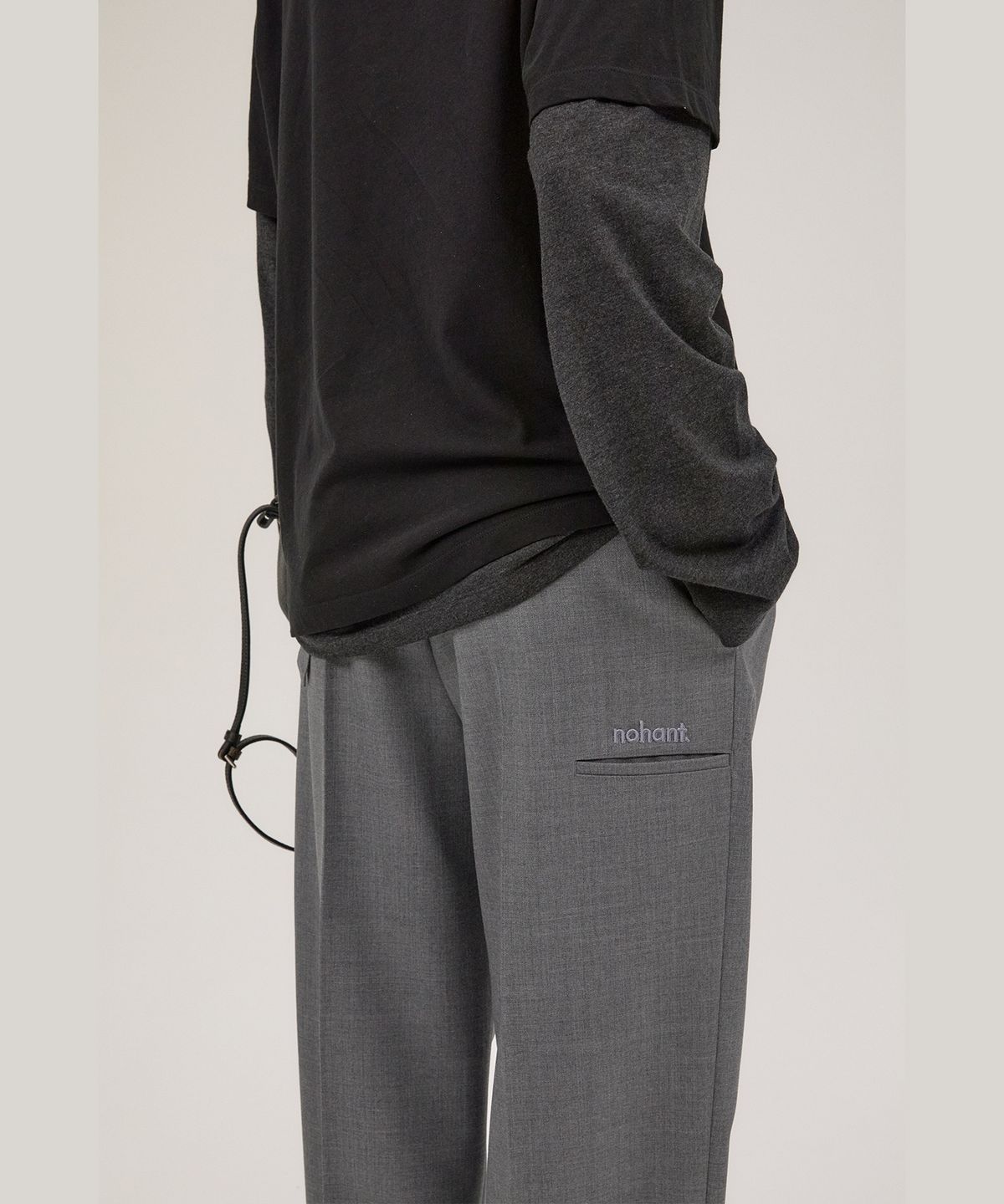 노앙(NOHANT) 5-POCKET SLACKS GRAY