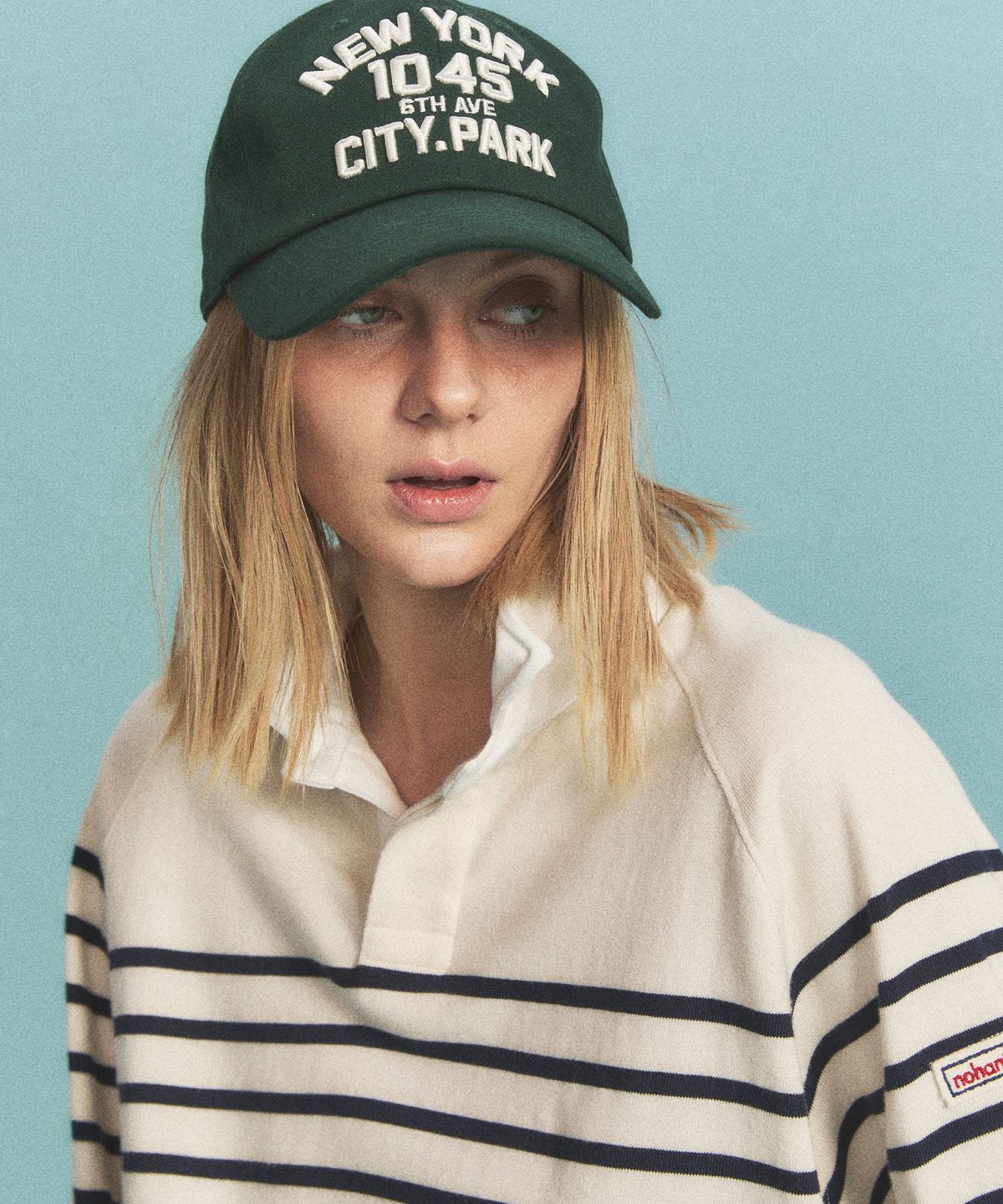 노앙(NOHANT) NEW YORK CITY PARK BALL CAP GREEN