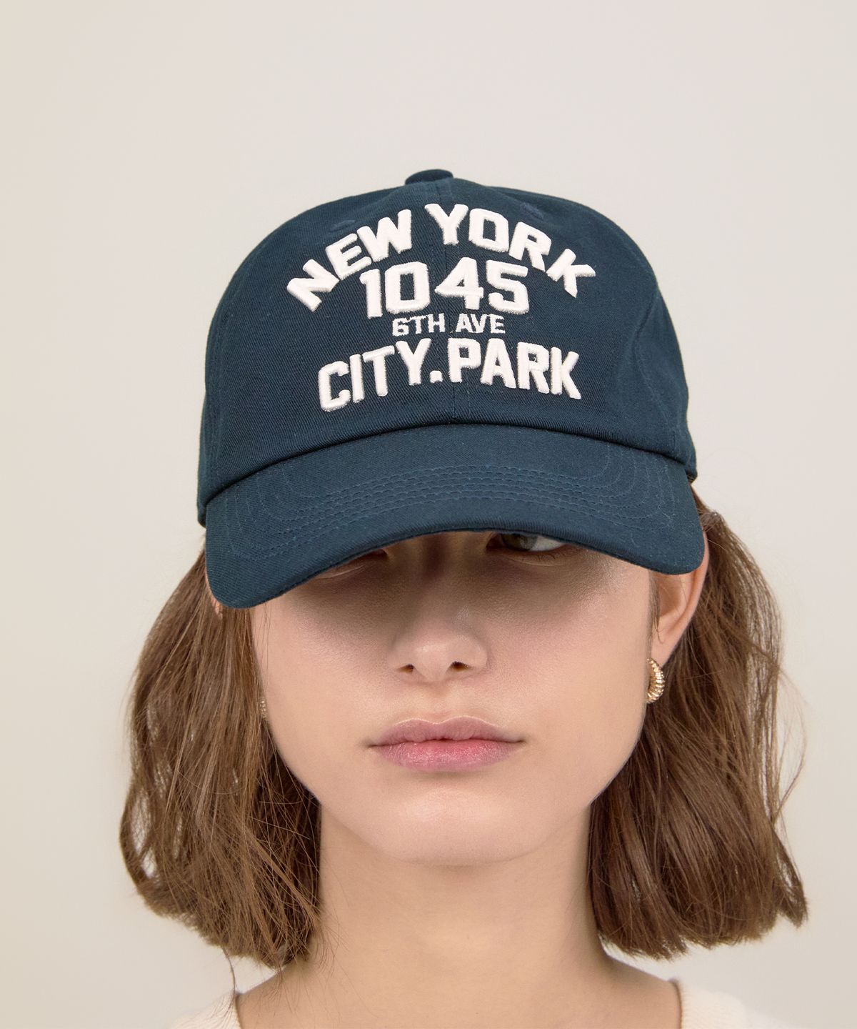 노앙(NOHANT) NEW YORK CITY PARK BALL CAP NAVY
