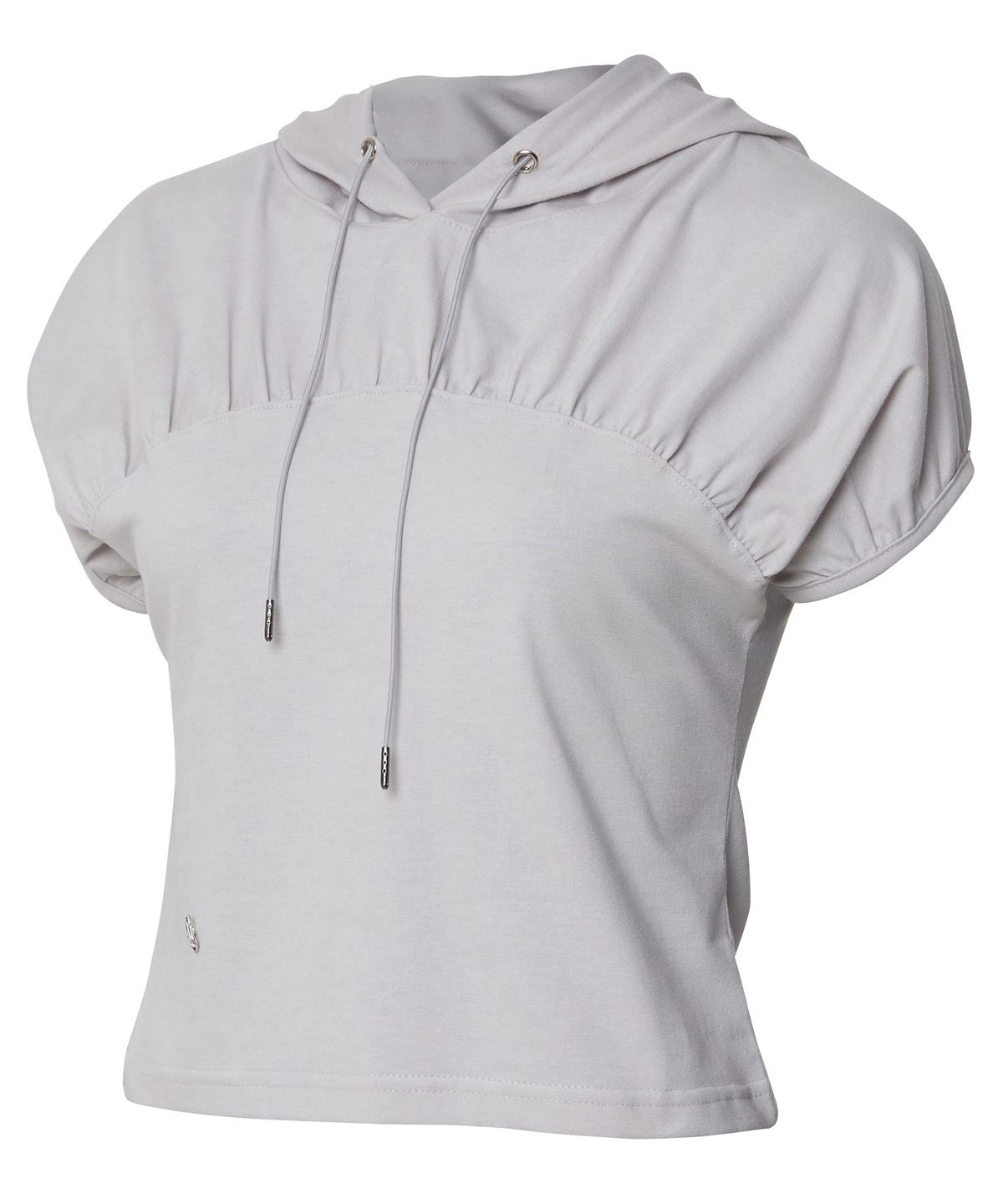 플레어업(FLAREUP) Kaya Shirred Hoodie (FL-159_Gray)