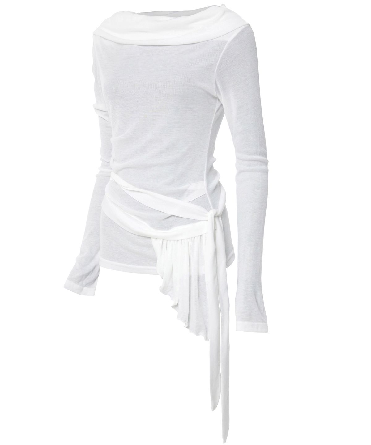 플레어업(FLAREUP) Faye Frill Long Sleeve (FL-160_White)