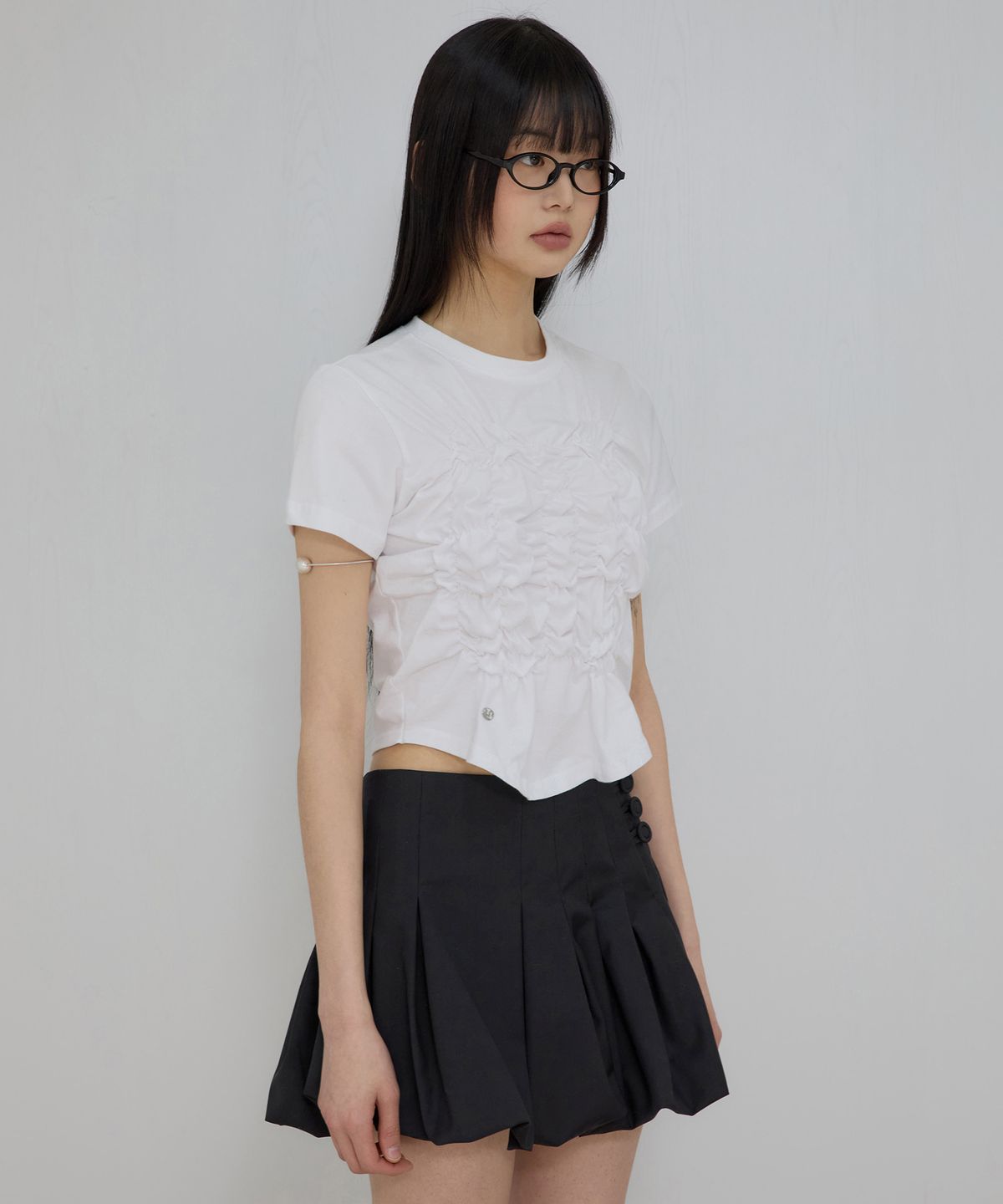 플레어업(FLAREUP) Cloud T-Shirt (FL-163_White)