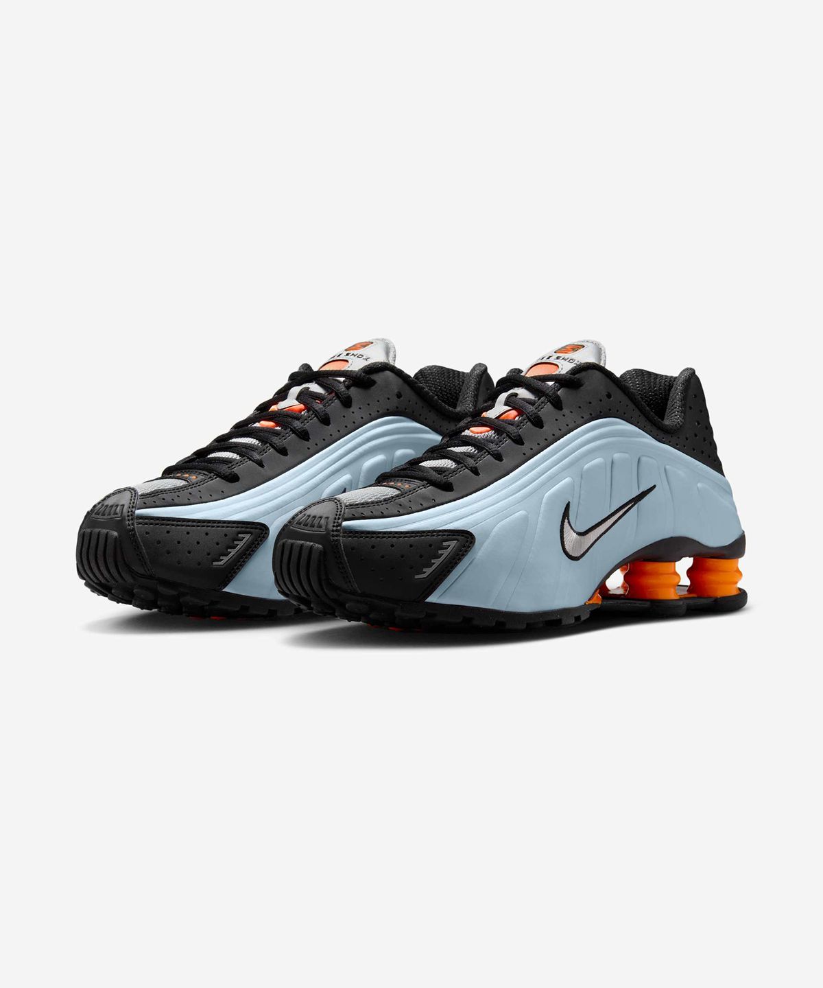나이키(NIKE) 샥스 R4 W - 블루 틴트:토탈 오렌지:블랙:메탈릭 실버 / AR3565-401